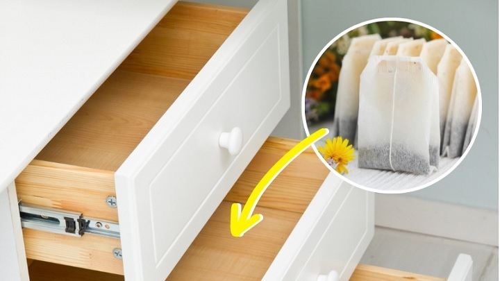 خوشبو کردن کمد لباس‌ها با چای مانده