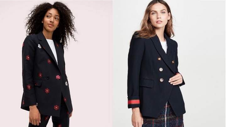 انواع مدل‌های کت مشکی مجلسی زنانه