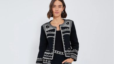 25 مدل محبوب کت مشکی زنانه مجلسی؛ شیک، جذاب و پرکاربرد