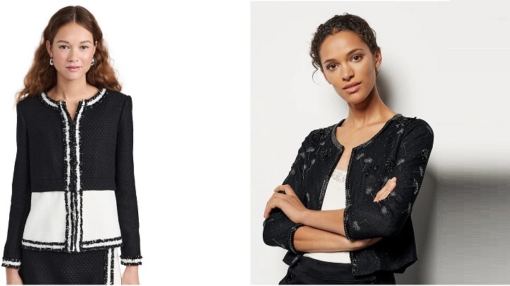 زیباترین مدل‌های کت مشکی زنانه مجلسی