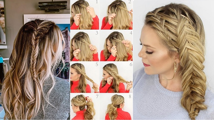 خلاقیت خود را با مدل موی تیغ ماهی بروز دهید