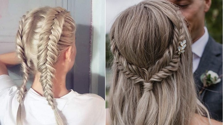 مدل موی تیغ ماهی؛ مناسب برای هر موقعیتی، از مهمانی تا ورزش