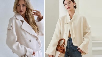 پالتو فوترهای کرم رنگ؛ لطافت و گرما در یک پوشش