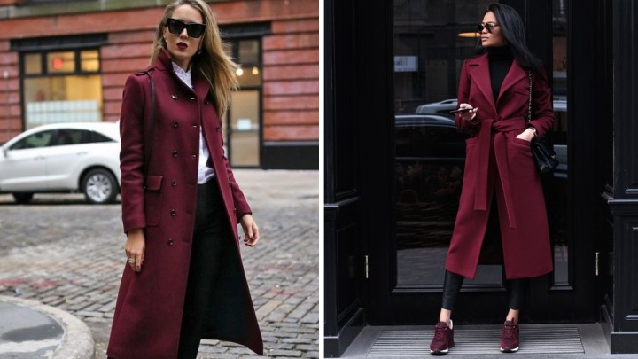 استایل زرشکی پاییزی؛ رنگ عاشقانه پاییز