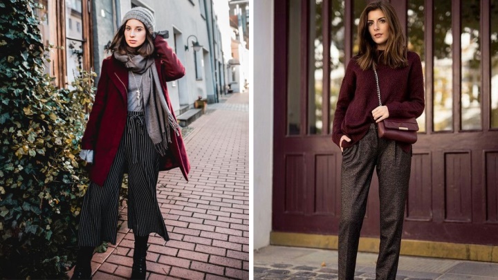 استایل با رنگ زرشکی، رنگ قدرت و اعتماد به نفس استایل با رنگ زرشکی، رنگ قدرت و اعتماد به نفس