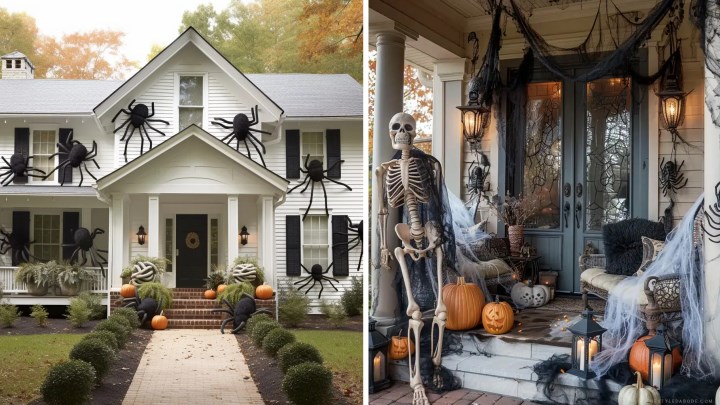 هالووینی با طعم خون‌آشام؛ تزیینات با رنگ قرمز و سیاه