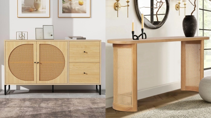 کنسول‌های چوبی: نقطه کانونی خانه‌تان را بسازید