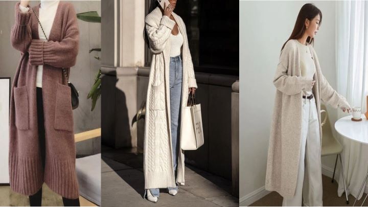 مدلهای مانتو بافت بلند ساده مدلهای مانتو بافت بلند ساده