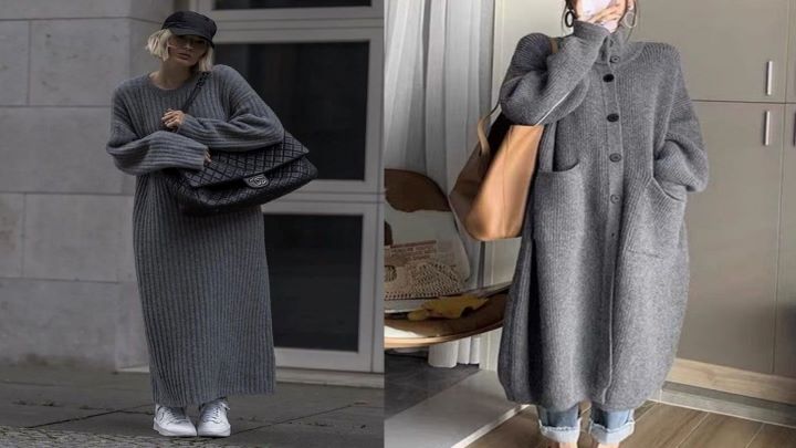 مدلهای مانتو بافت بلند ساده مدلهای مانتو بافت بلند ساده