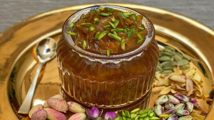 طرز تهیه مربای پسته