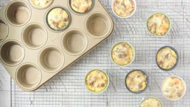 کاپ کیک مافین یک تخم مرغی؛ مخصوص مدرسه بچه‌ها