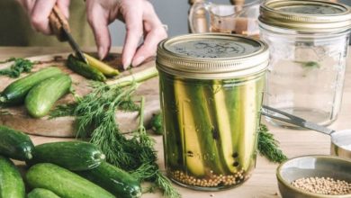 جادوی سبزی‌های خشک در تهیه خیارشور ترد و خوش‌طعم