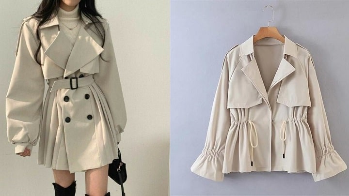 ترنچ کت کوتاه زنانه؛ ترکیبی از کلاسیک و مدرن برای هر استایل