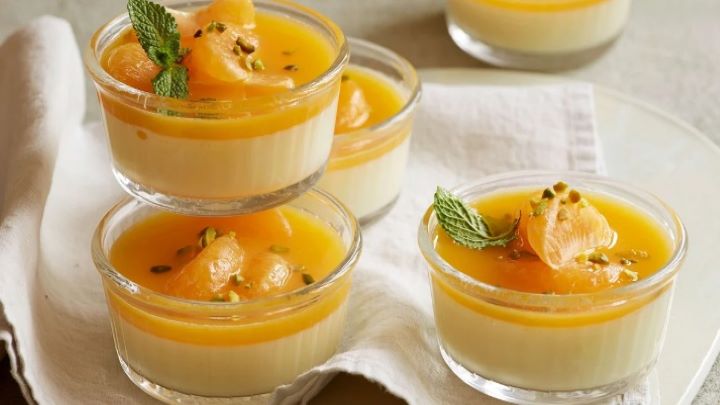 طرز تهیه پاناکوتای نارنگی طرز تهیه پاناکوتای نارنگی
