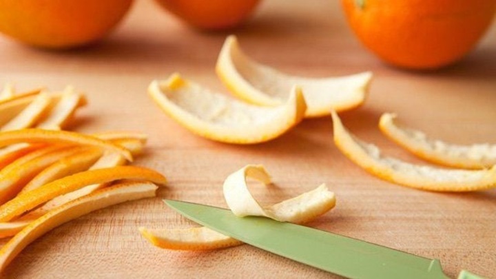 مراحل تهیه خلال نارنگی