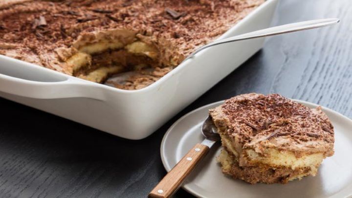 رسپی تیرامیسو با موز و گردو