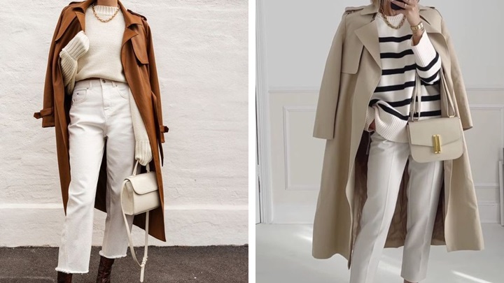 از پاییز نترسید! با شلوار سفید بدرخشید