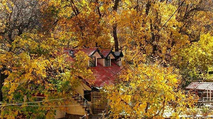 روستای سنج تهران در پاییز روستای سنج تهران در پاییز