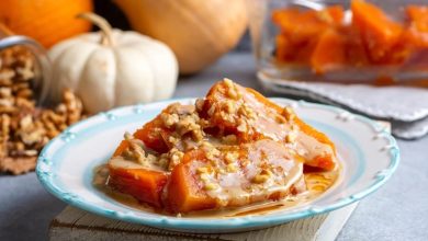 طرز تهیه باقلوای پاییزی با کدو حلوایی؛ ساده و خوشمزه