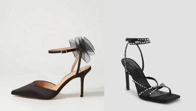 کفش‌های ترند مشکی پاشنه میخی؛ جذاب و اغواگر