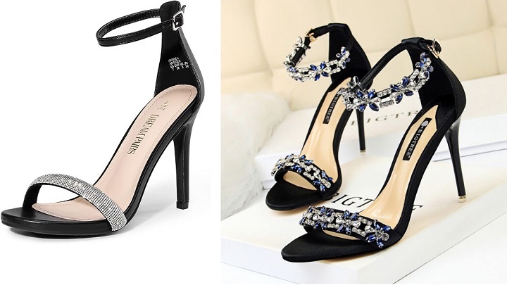 کفش‌های پاشنه میخی مشکی: ارتقای استایل شما به سطح بعدی