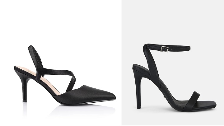 قهرمان استایل: کفش مشکی پاشنه میخی