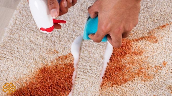 روشهای از بین بردن لکه چای روی فرش روشهای از بین بردن لکه چای روی فرش