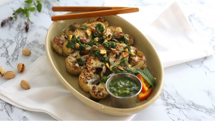 نکات و فوت و فنهای تهیه سالاد چیمیچوری گل کلم نکات و فوت و فنهای تهیه سالاد چیمیچوری گل کلم