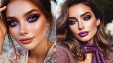 26 مدل آرایش چشم با سایه چشم بنفش؛ جذاب و گیرا