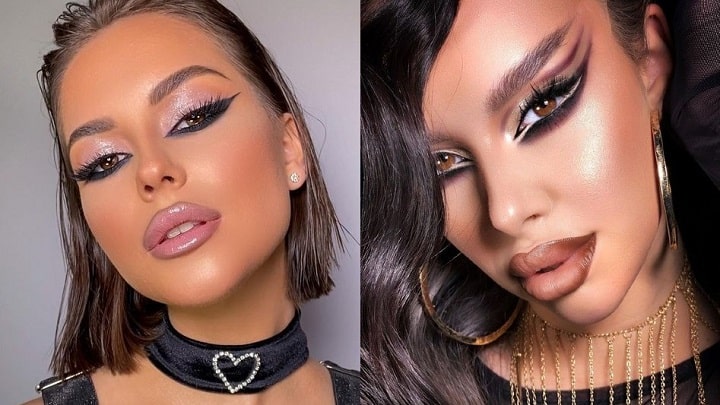 سایه چشمهایی برای هر سلیقهای با لباس مشکی سایه چشمهایی برای هر سلیقهای با لباس مشکی