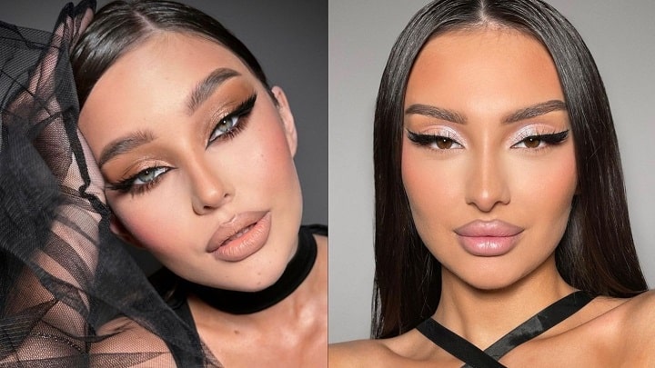 سایه چشمهای کلاسیک و مدرن برای لباس مشکی سایه چشمهای کلاسیک و مدرن برای لباس مشکی