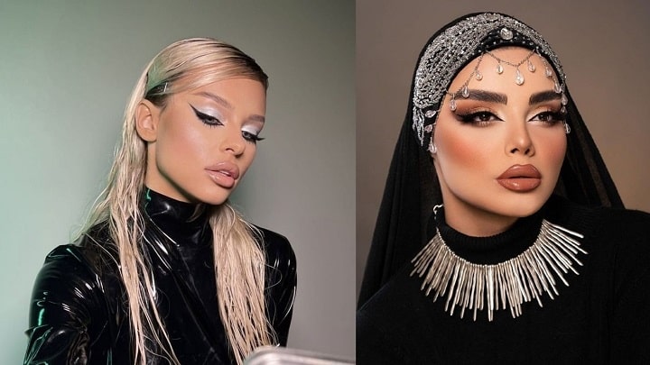 سایه چشمهایی که به لباس مشکی شما عمق میبخشند سایه چشمهایی که به لباس مشکی شما عمق میبخشند