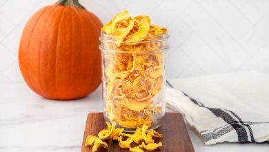 کدو حلوایی را چطوری خشک کنیم؟