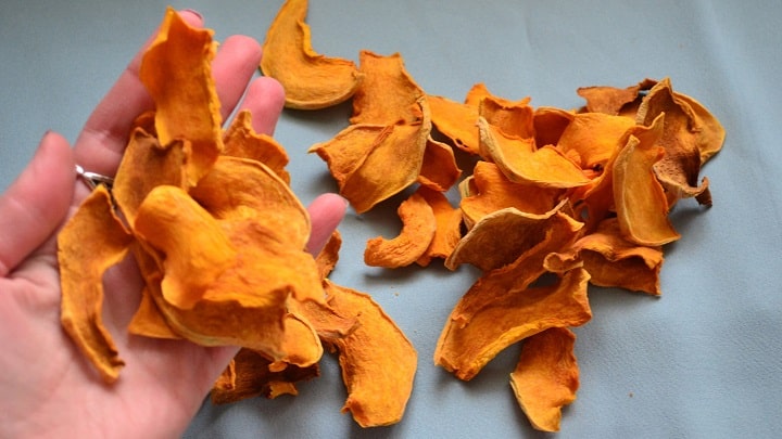 نحوه خشک کردن کدو حلوایی نحوه خشک کردن کدو حلوایی