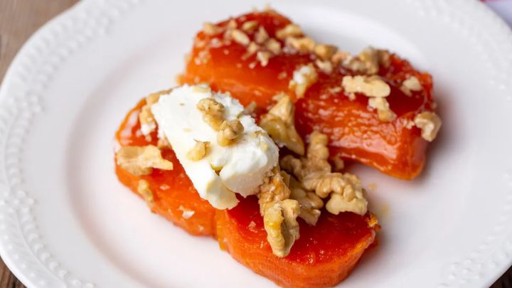 مراحل تهیه دسر کدو حلوایی ترکیهای مراحل تهیه دسر کدو حلوایی ترکیهای