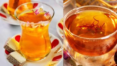 طرز تهیه دمنوش زرشک و زعفران + زمان مصرف