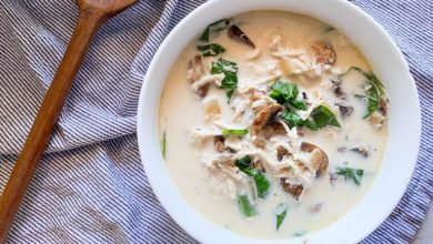 طرز تهیه سوپ مرغ و اسفناج + نکات کلیدی