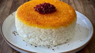 طرز تهیه ته دیگ ماست و زعفران + نکات خوشمزهتر شدن
