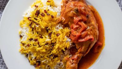 طرز تهیه سس زرشک برای مرغ مجلسی