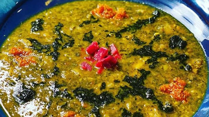 طرز تهیه آش برگ چغندر