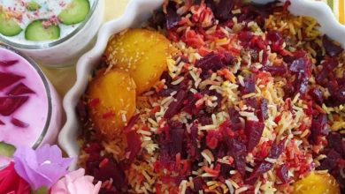 طرز تهیه لبو پلو؛ ترکیبی بینظیر از طعم و رنگ پاییزی