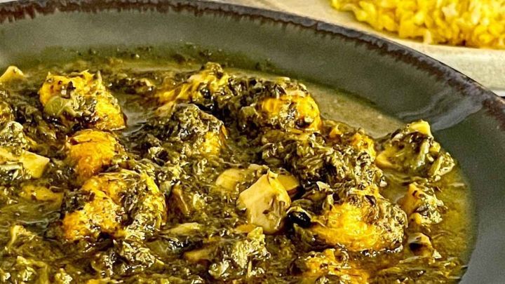 طرز تهیه خورش قیمه اسفناج طرز تهیه خورش قیمه اسفناج