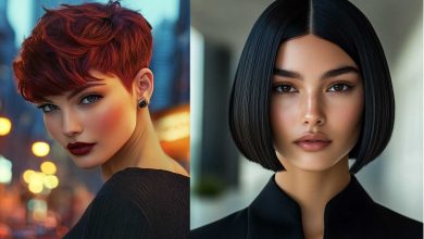 ایده‌های آرایش صورت برای موهای کوتاه؛ جسورتر به نظر برسید