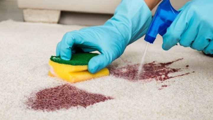 با روش‌های پاک کردن لکه انار از فرش آشنا شوید