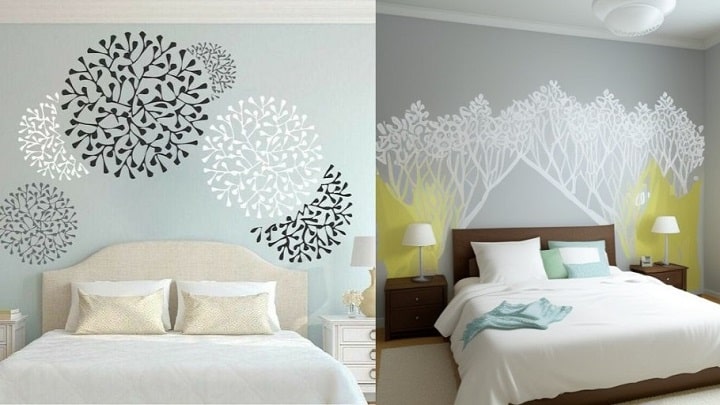 29 مدل طرح نقاشی دیواری مدرن اتاق خواب