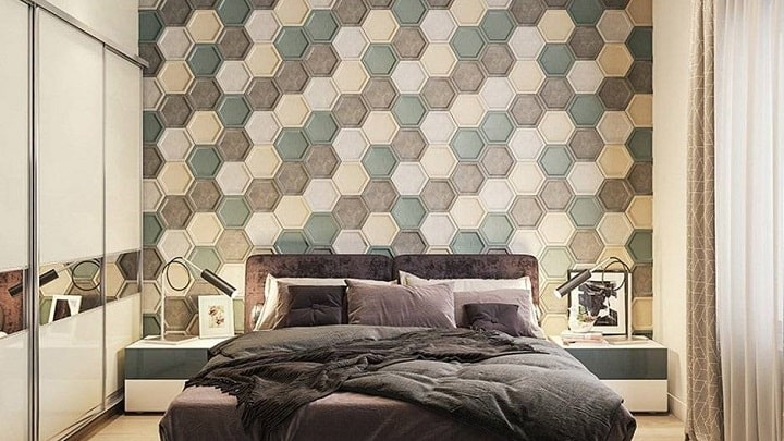 نقاشی‌ دیواری مدرن اتاق خواب؛ فضایی لاکچری بسازید