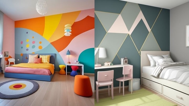نقاشی‌های دیواری مدرن اتاق خواب: افزودن شخصیت و سبک به اتاق خواب شما