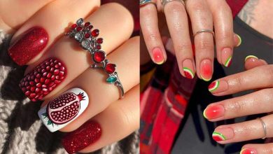 طرح‌های ناخن یلدایی 1403؛ مناسب برای هر سلیقه‌ای