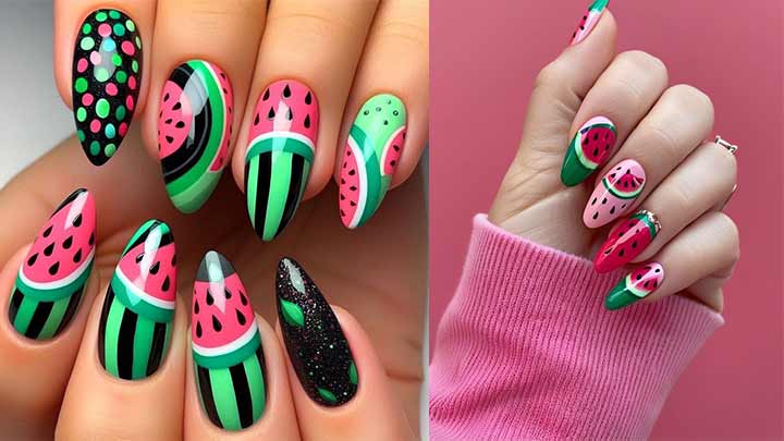 ظرافت یلدا بر ناخن‌های شما