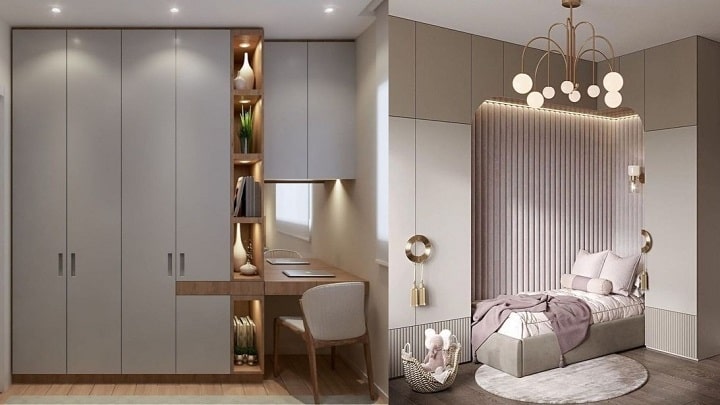 راهکاری نوین برای مدیریت هوشمندانه فضا در اتاق‌های کوچک: کمد دیواری چند منظوره